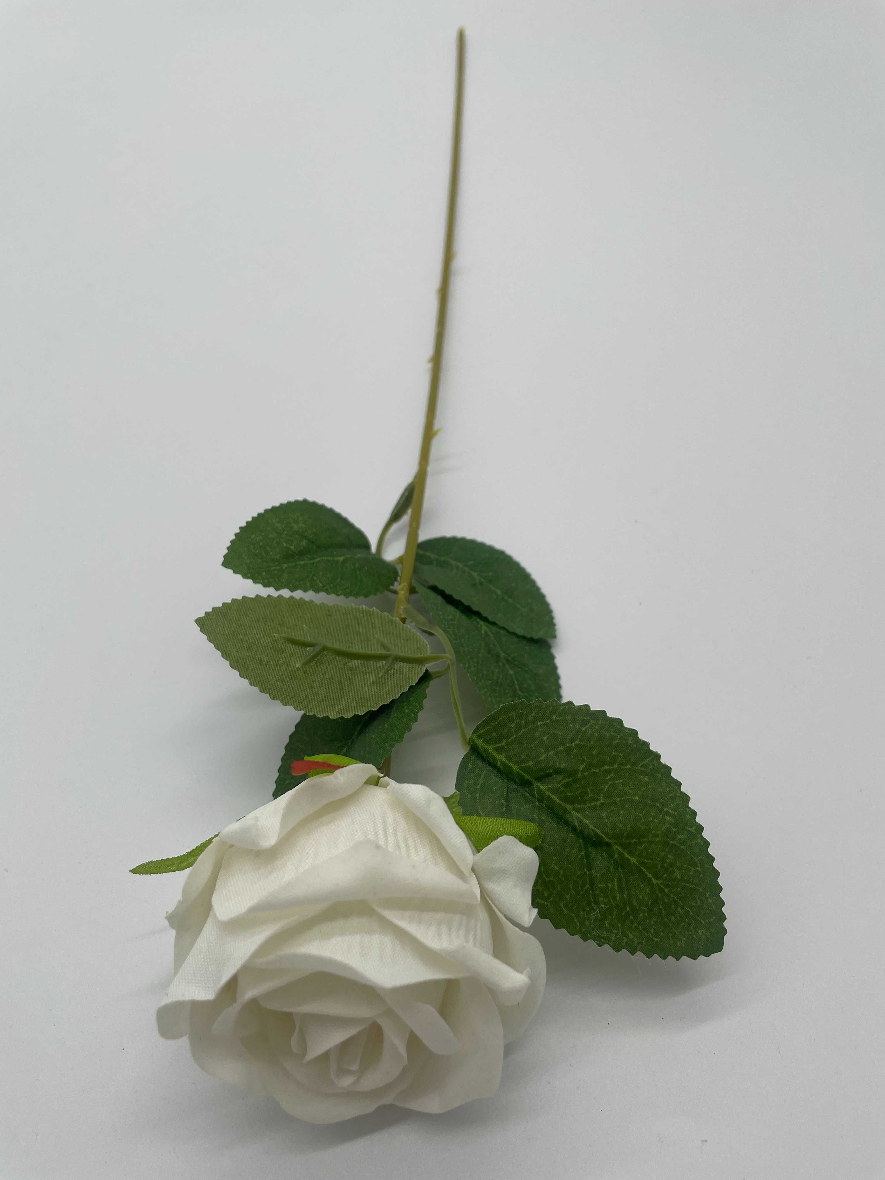 Róża 50 cm BIAŁA