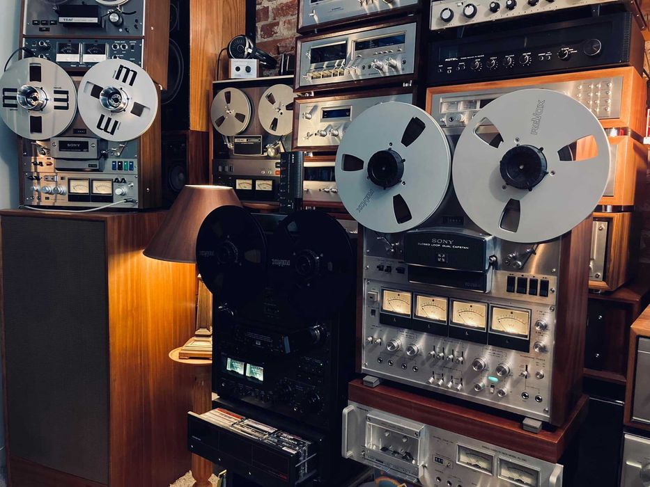 Studio Retrospekcja Teac A-4300SX po dokładnym Serwisie-Szpule-Gwar.