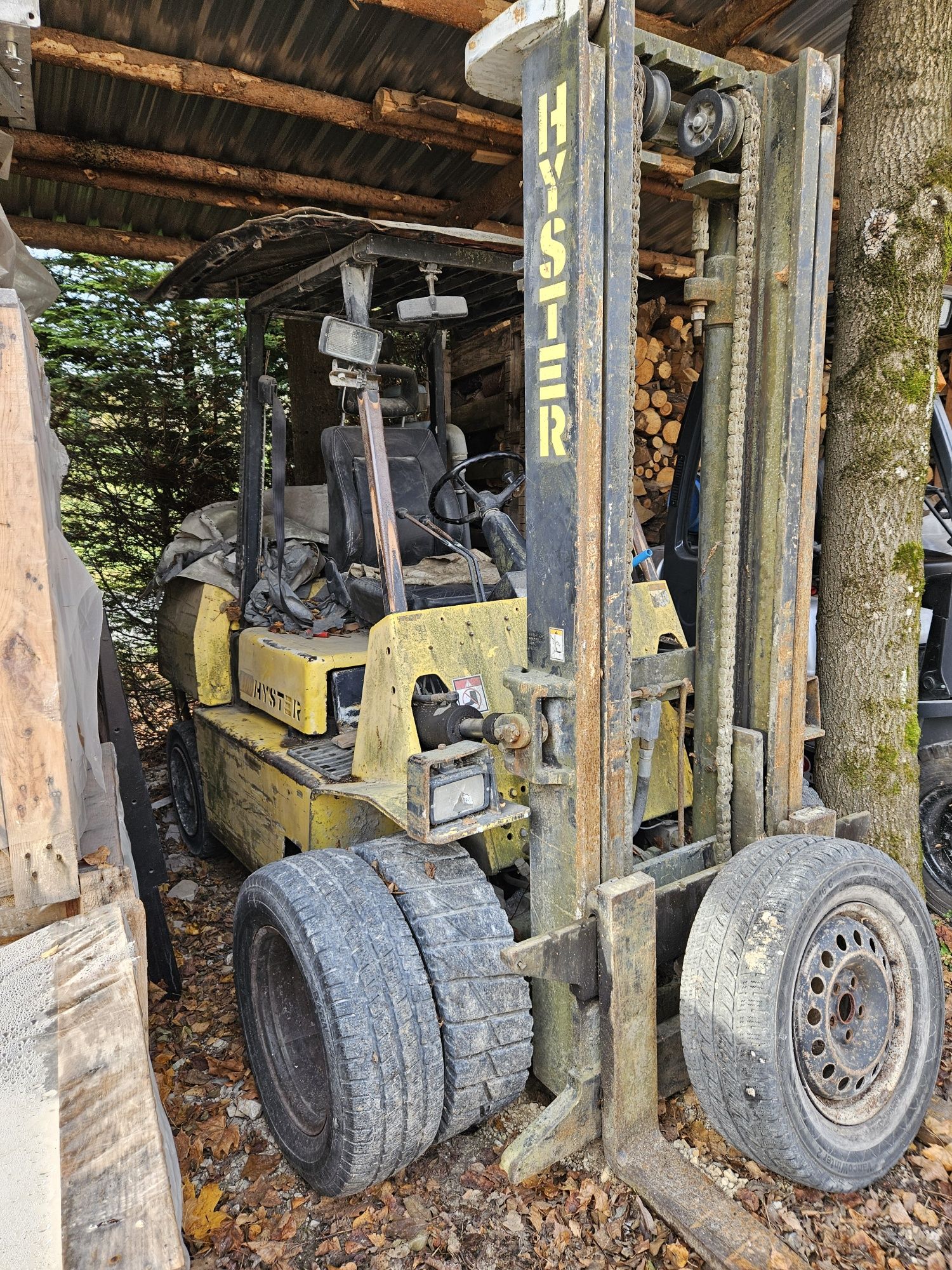 Wózek widłowy hyster