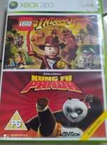 Xbox 360 LEGO Indiana Jones The Originl Adventures/Kung Fu Panda