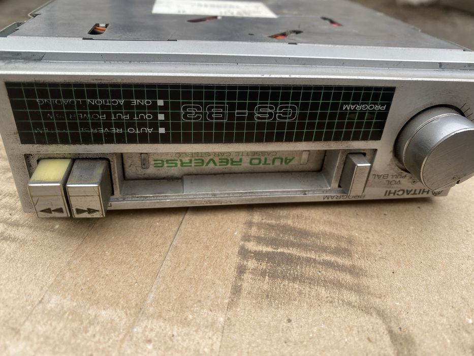 Автомагнитола hitachi рабочая