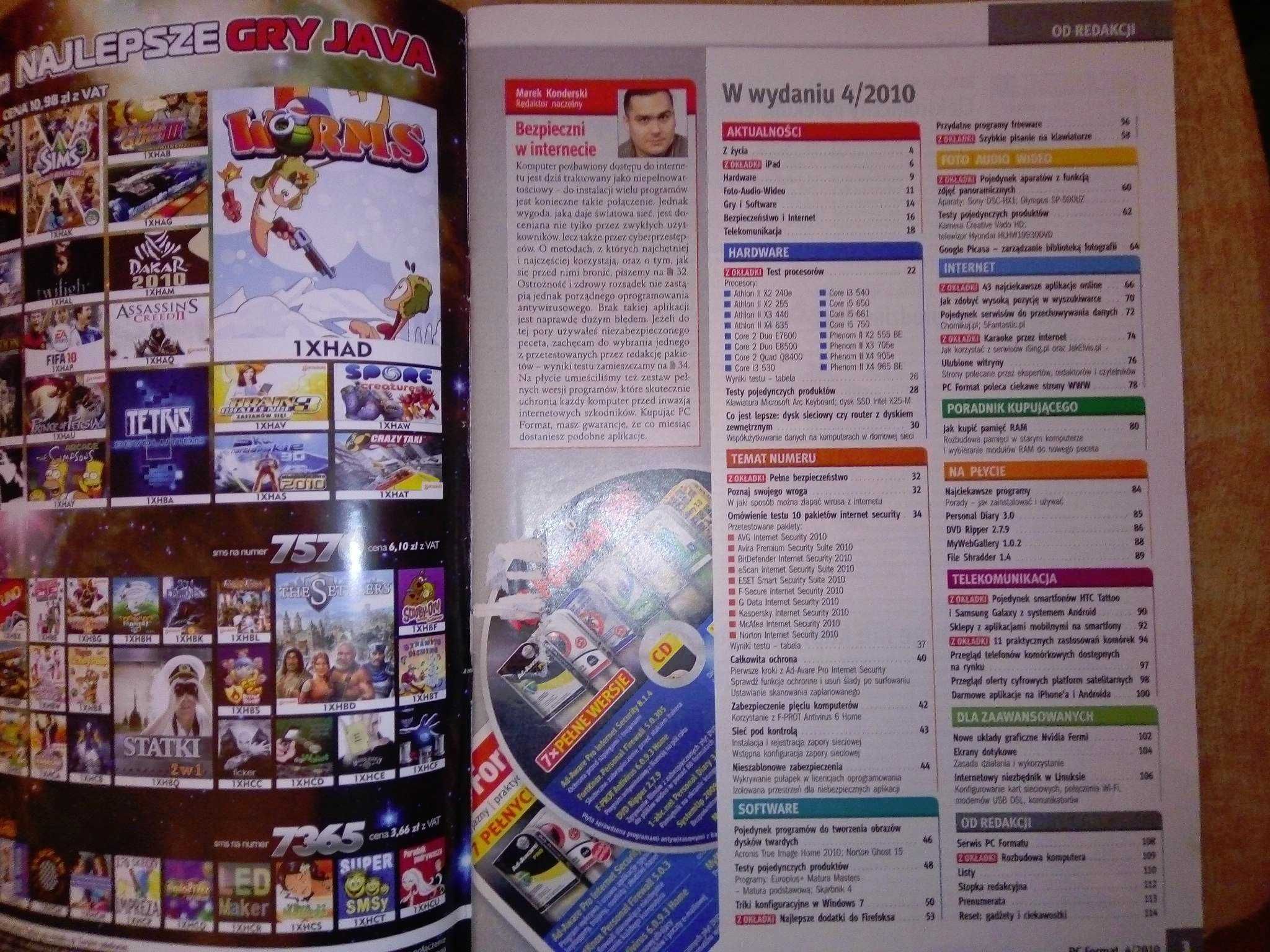 PC Format 4 2010 kwiecień (116) Gazeta + płyta CD Czasopismo