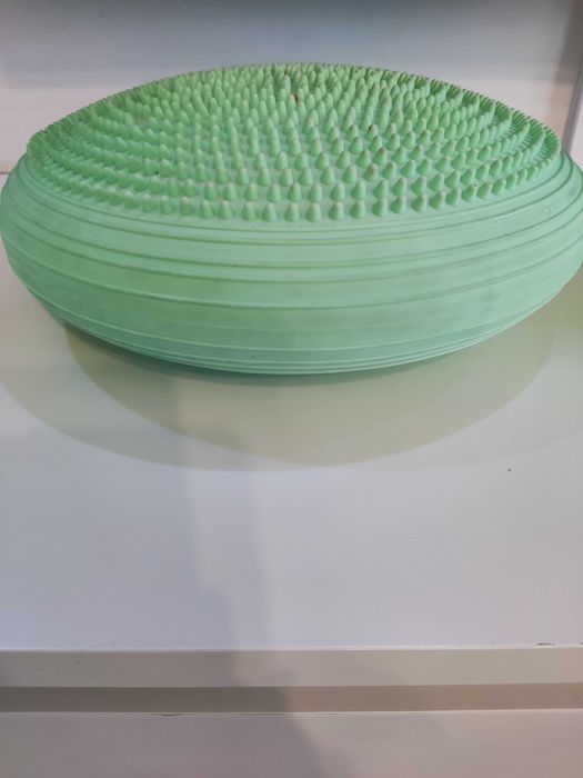 Poduszka sensoryczna pro dysk do ćwiczeń zielona 34 cm, do 210 kg