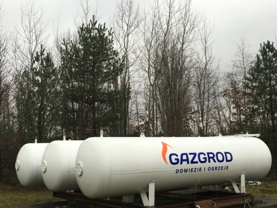 Zbiorniki na gaz płynny propan - Dostawy gazu - Montaż instalacji