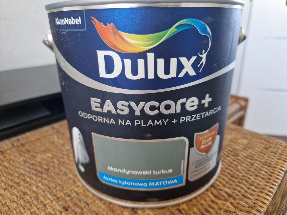 Farba Dulux easycare+ skandynawski turkus