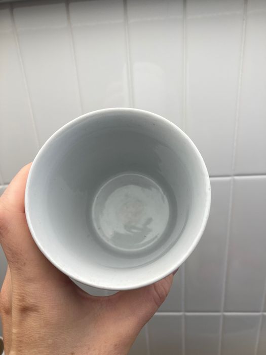 Kubek ceramiczny Chodzież PRL sygnowany