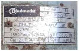 Motor Industrial KB4939