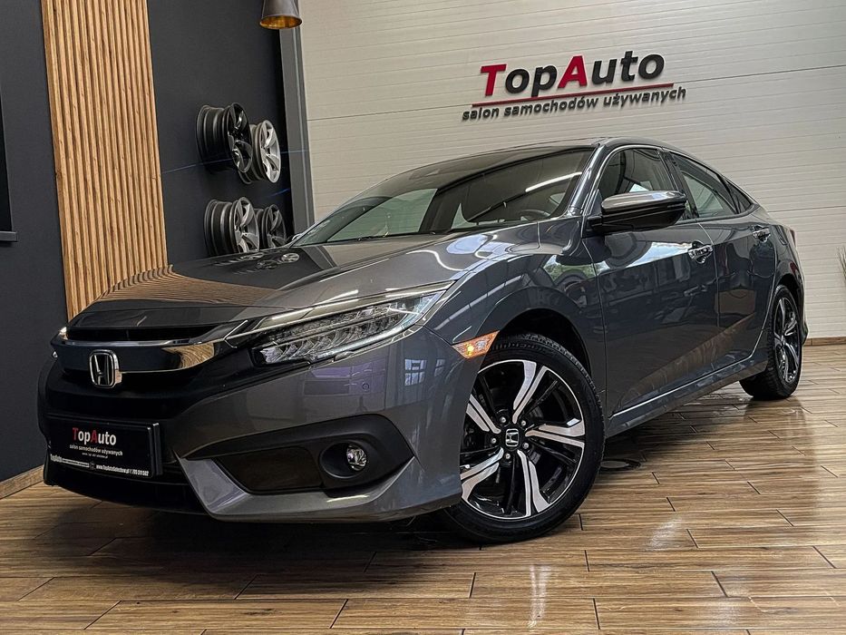 Honda Civic 1.5 TURBO *kamera * 182KM * gwarancja * bezwypadkowy *MANUAL* 44 000km