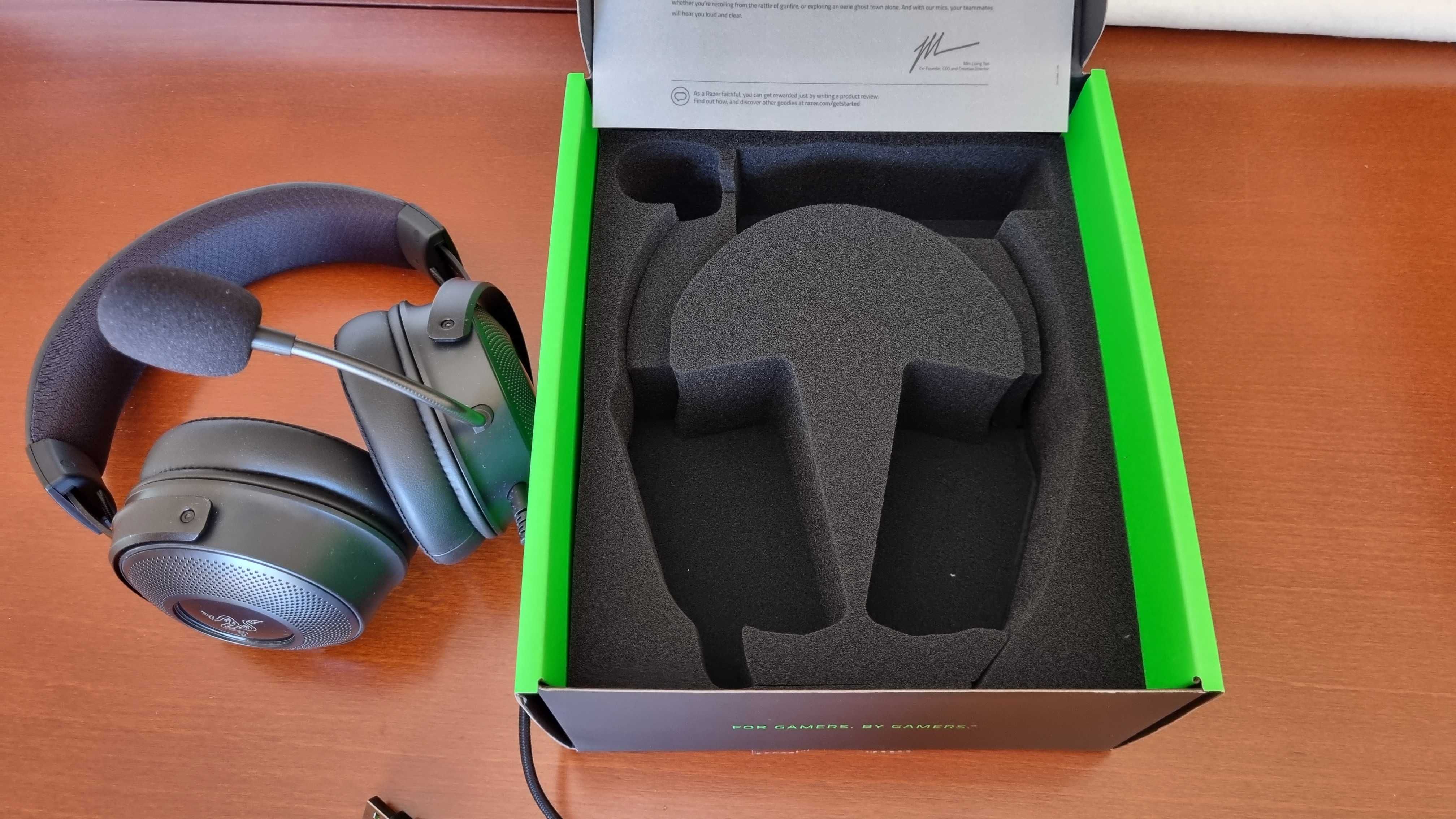 Headset Razer Kraken V3 RGB Gaming Preto