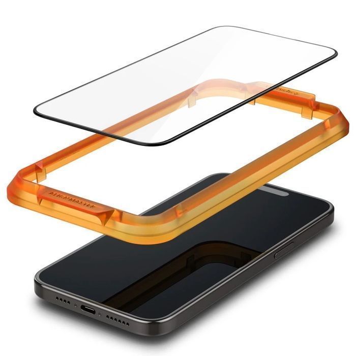 Szkło hartowane Spigen Alm Glass FC 2-Pack do Apple iPhone 15 Plus