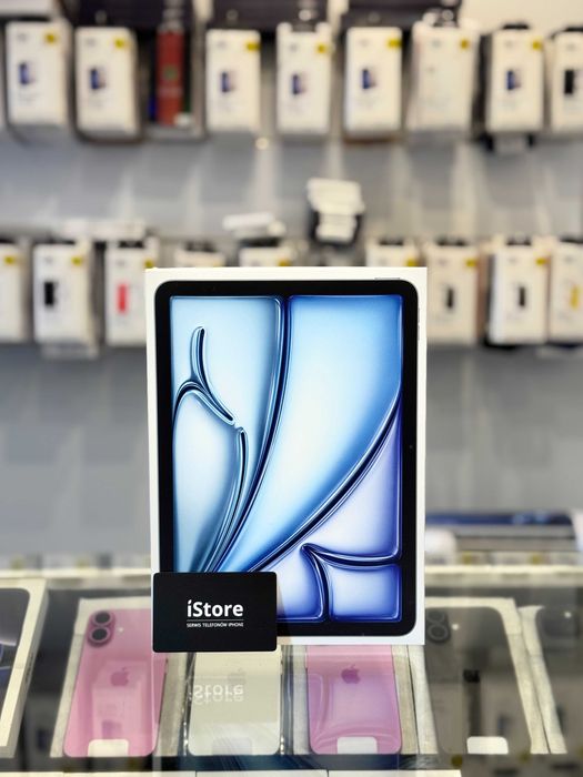 Apple iPad AIR 11"-calowy 7 gen • 128 GB • Niebieski • M3 Wi-Fi 2025r.