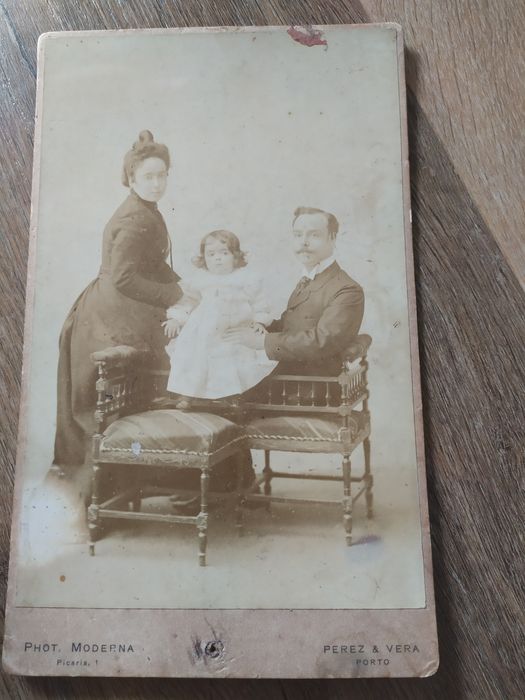 Fotos antigas em cartão 1820