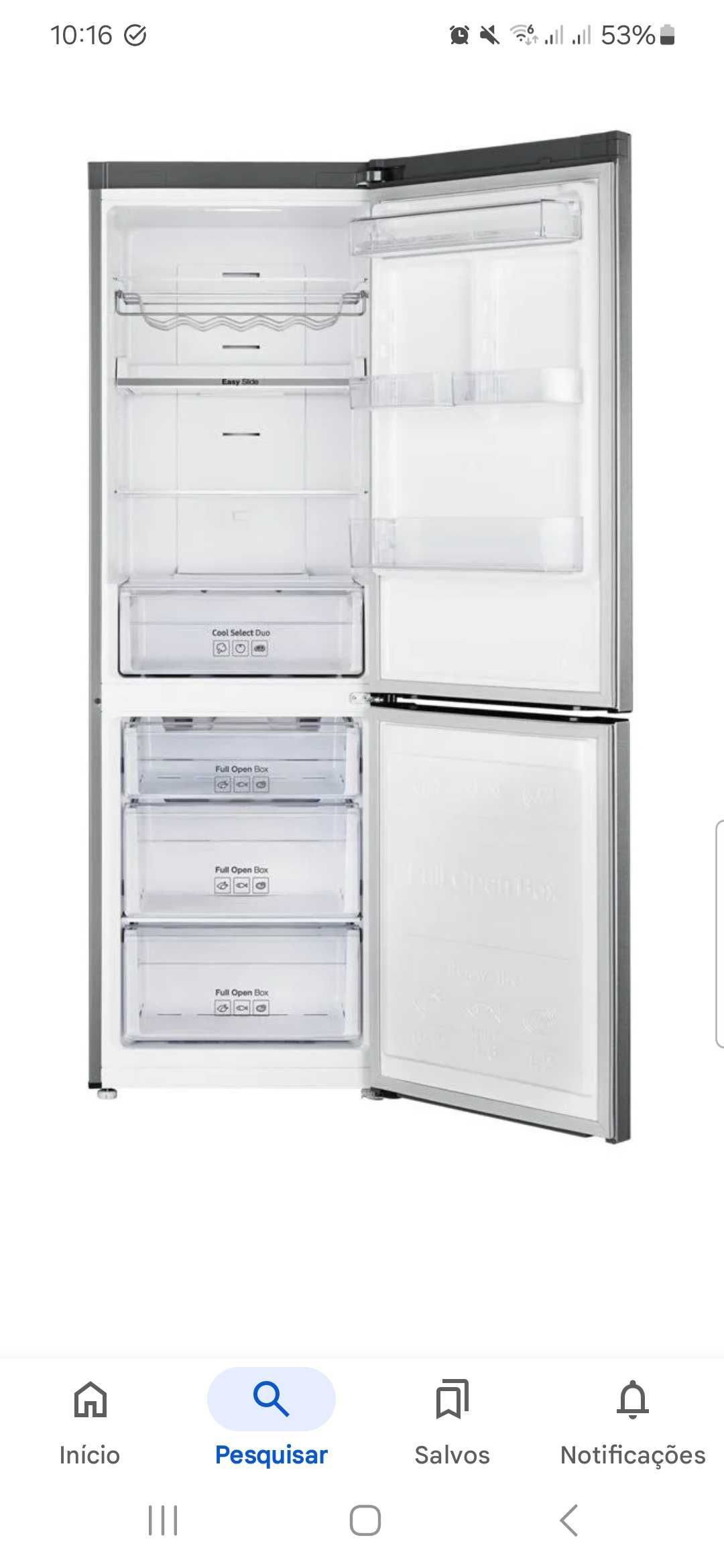 Frigorífico Combinado Samsung RB33N341MSA/EF - 350L