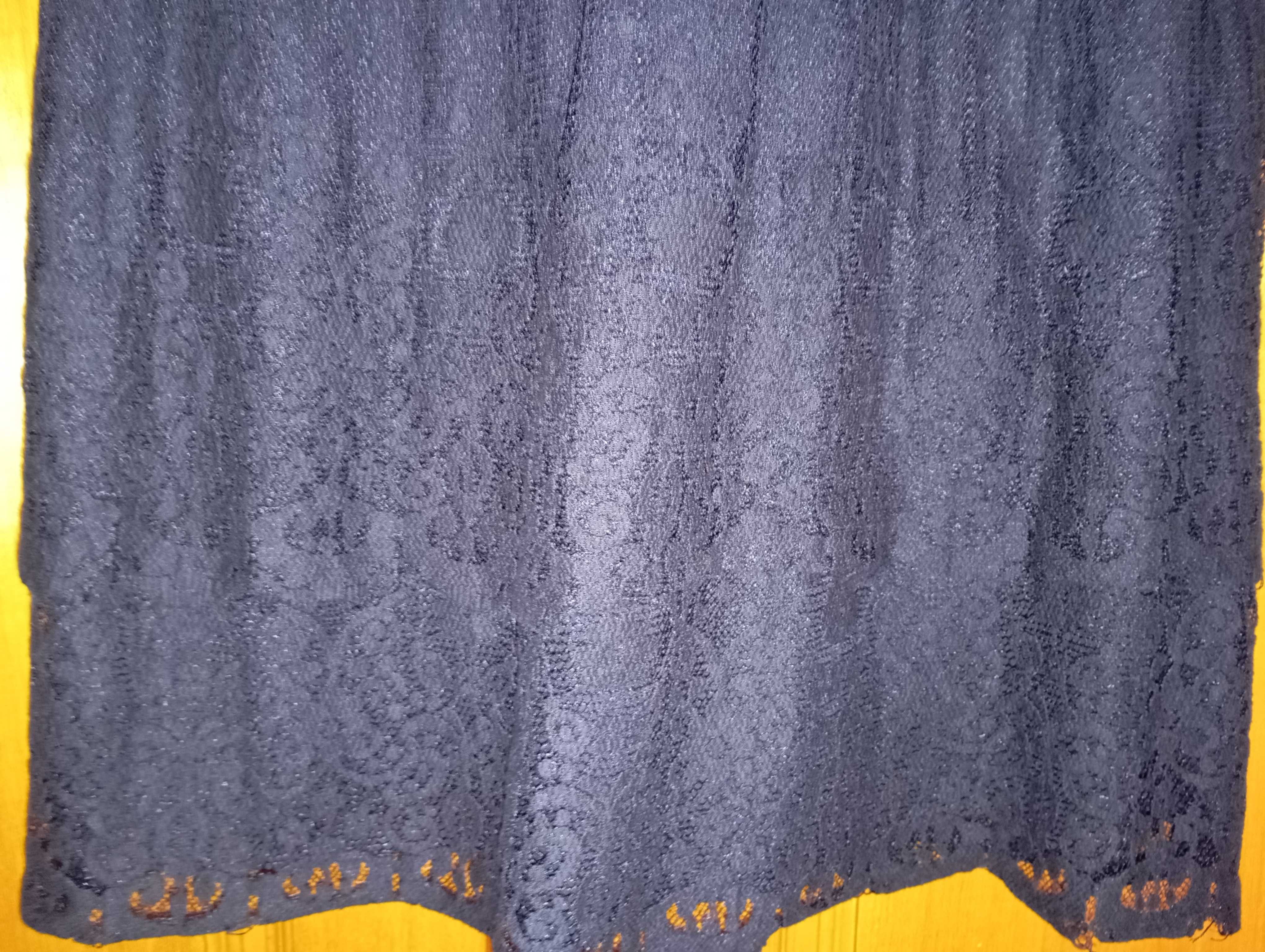 Vestido M-Mango, renda, preto
