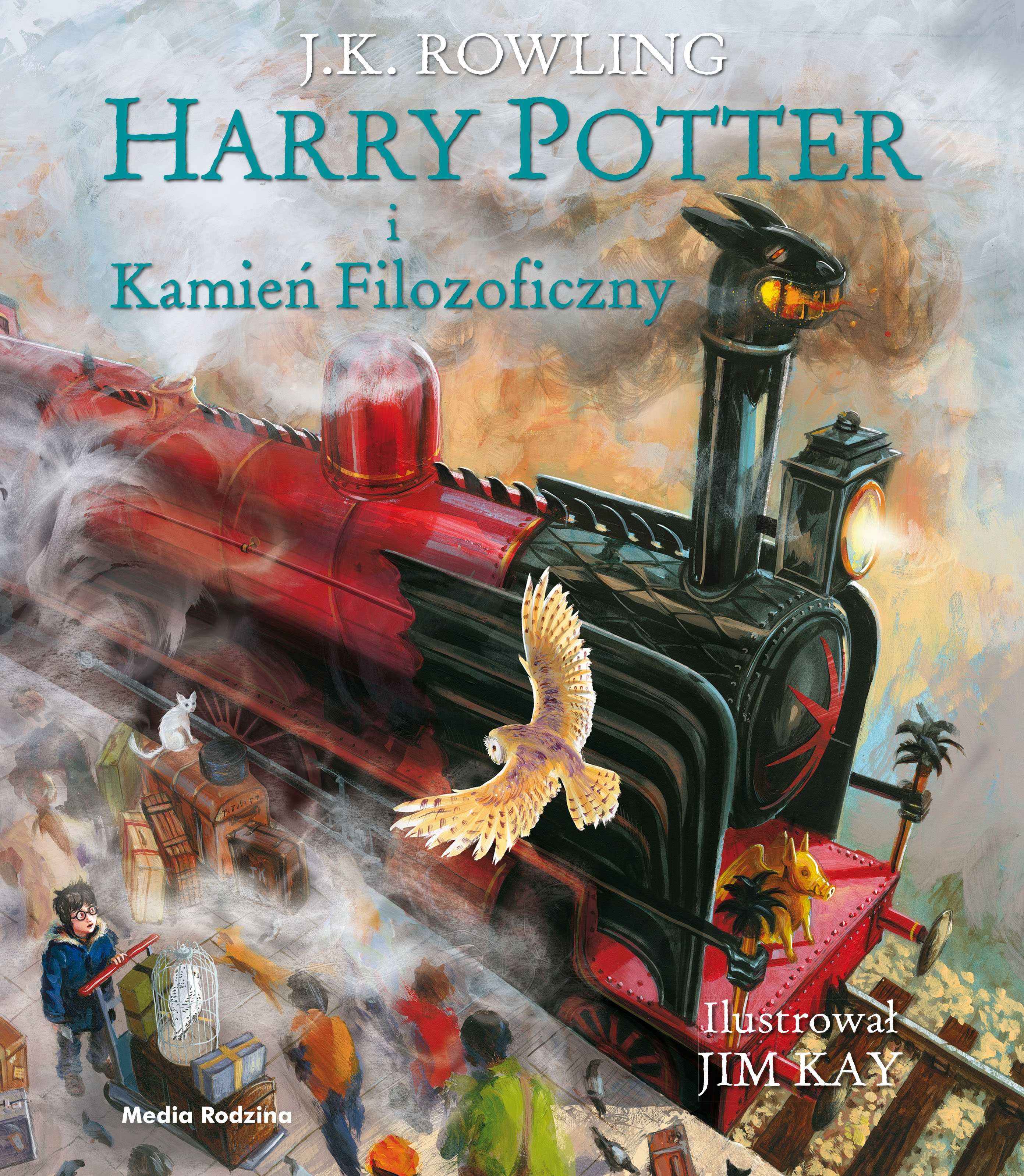 Harry Potter i Kamień Filozoficzny wydanie ilustrowane Rowling nowa