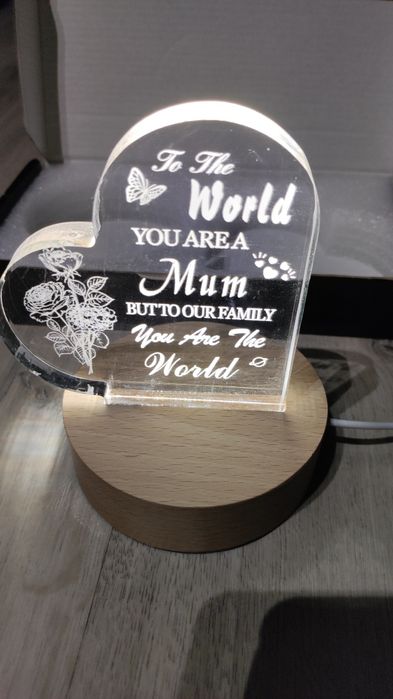 Lampka ozdobna z dedykacją