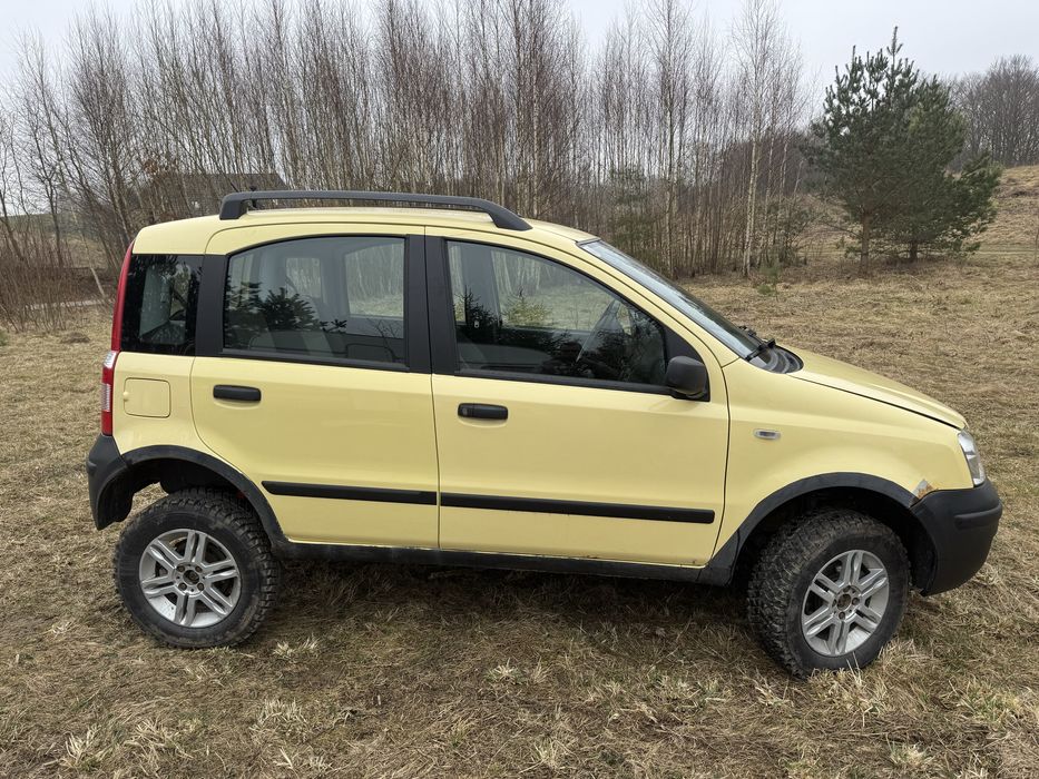 Panda 4x4 do zabawy w offroad