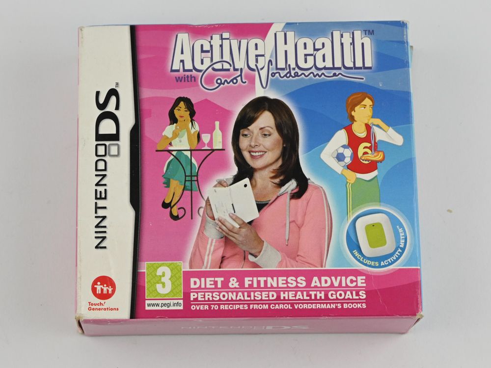 NINTENDO - DS Lite - Gra Active Health With Carol Vorderman