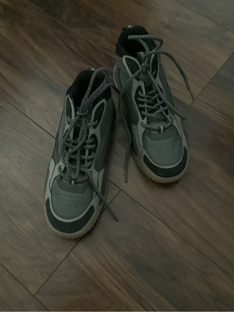 Nowe chłopięce buty za kostkę trekkingi Zara rozmiar 35