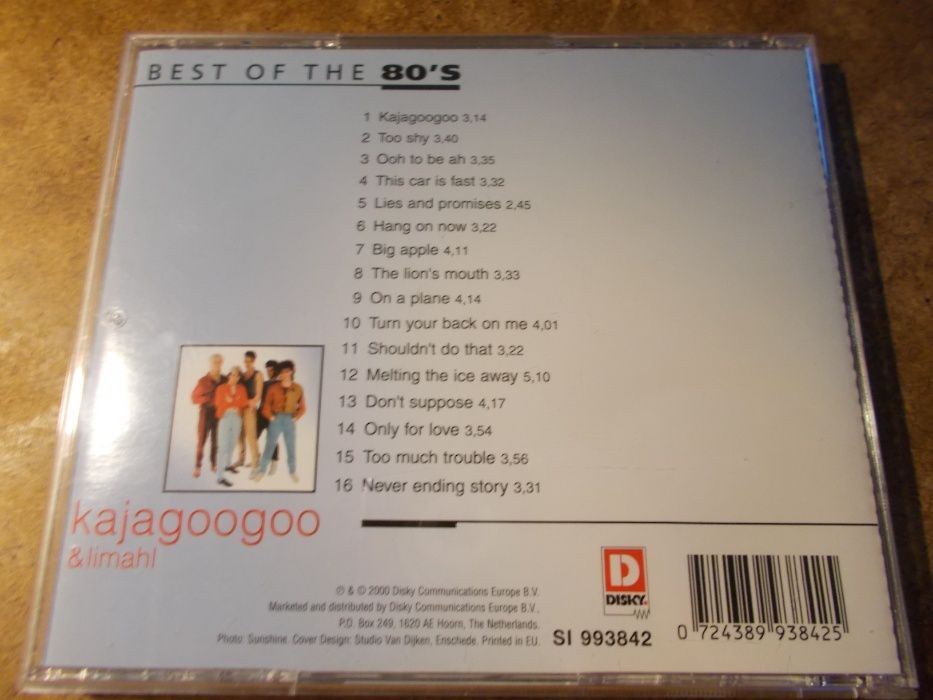 Limahl e Kajagoogoo cd