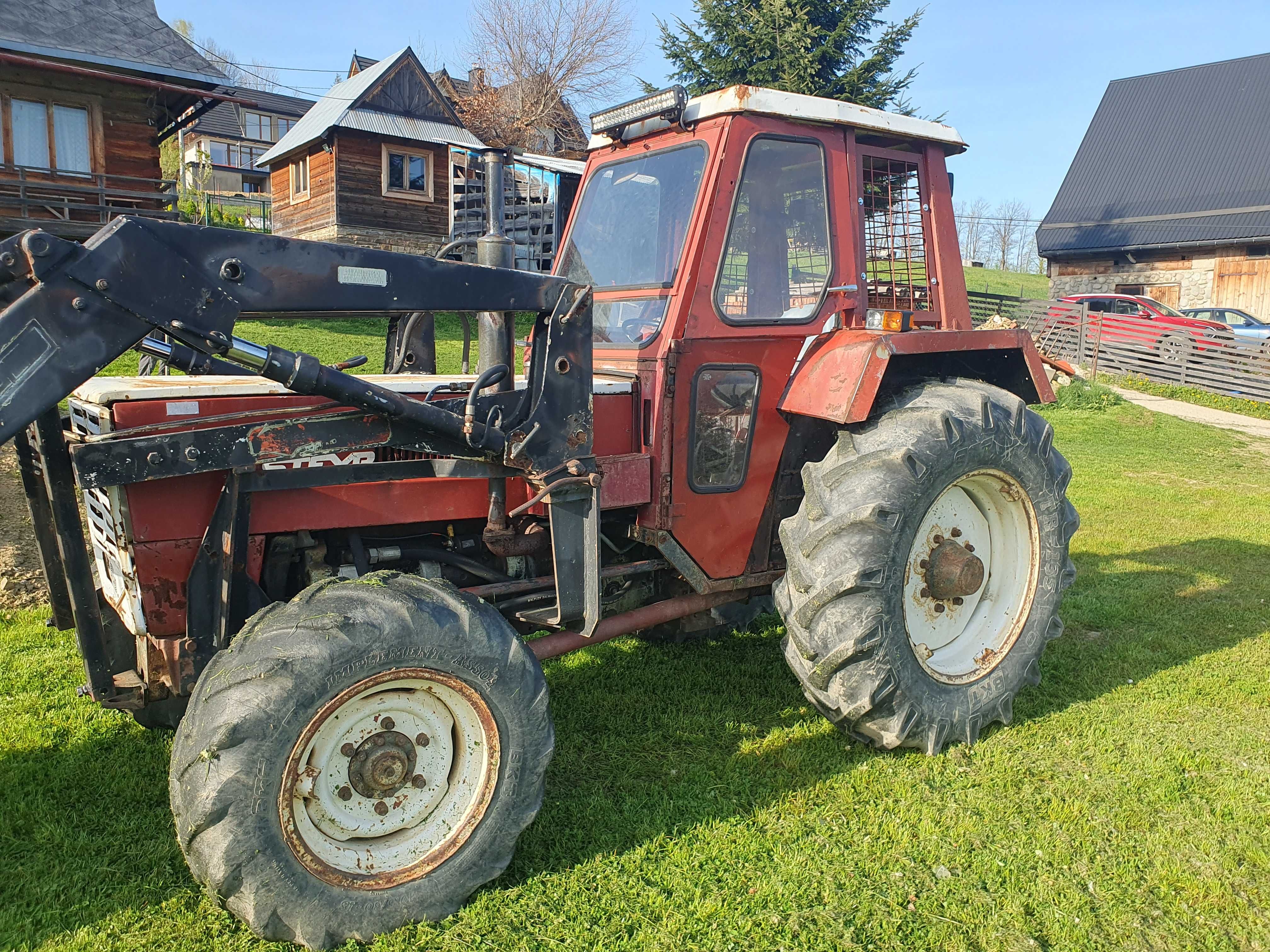 Steyr 650a allrad 4x4 plus serie TUR ciagnik górski leśny 4 cylindry