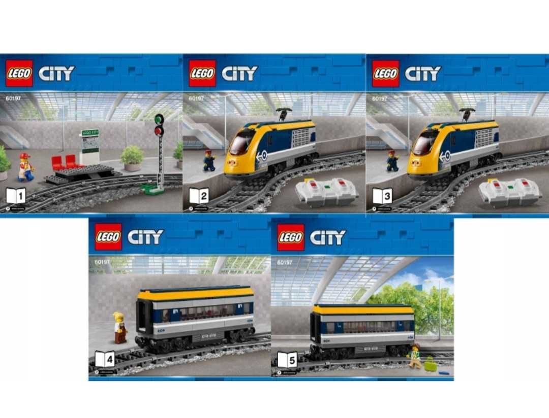 LEGO 60197 City nowe same kompletne instrukcje czytaj opis