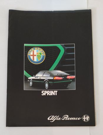 Catálogo do Alfa Romeo Sprint Veloce de 1983