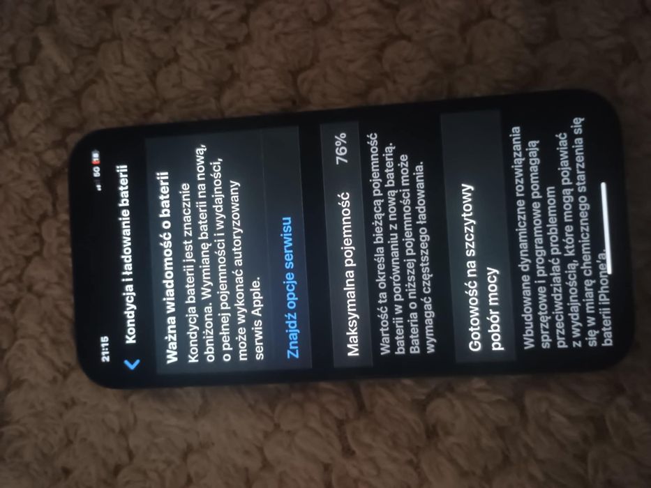 iPhone 12 mini granatowy