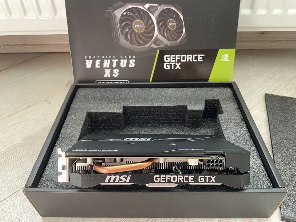 SUPER Майже НОВА, GTX 1660 Ventus XS 6gb Game Edition! Дешево, Срочно