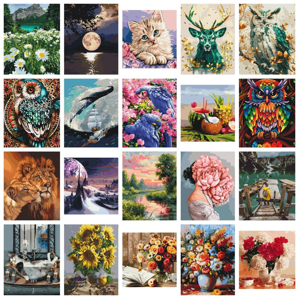 Картини за номерами 50×40