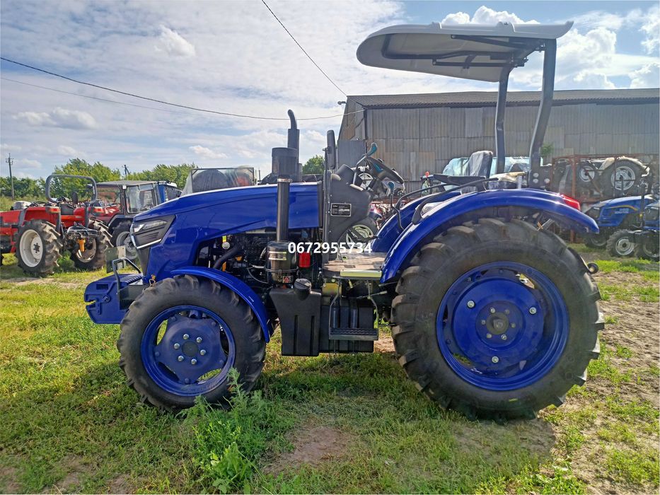 Мінітрактор Файтер Т- 504RD | посилений передній міст реверс компресор