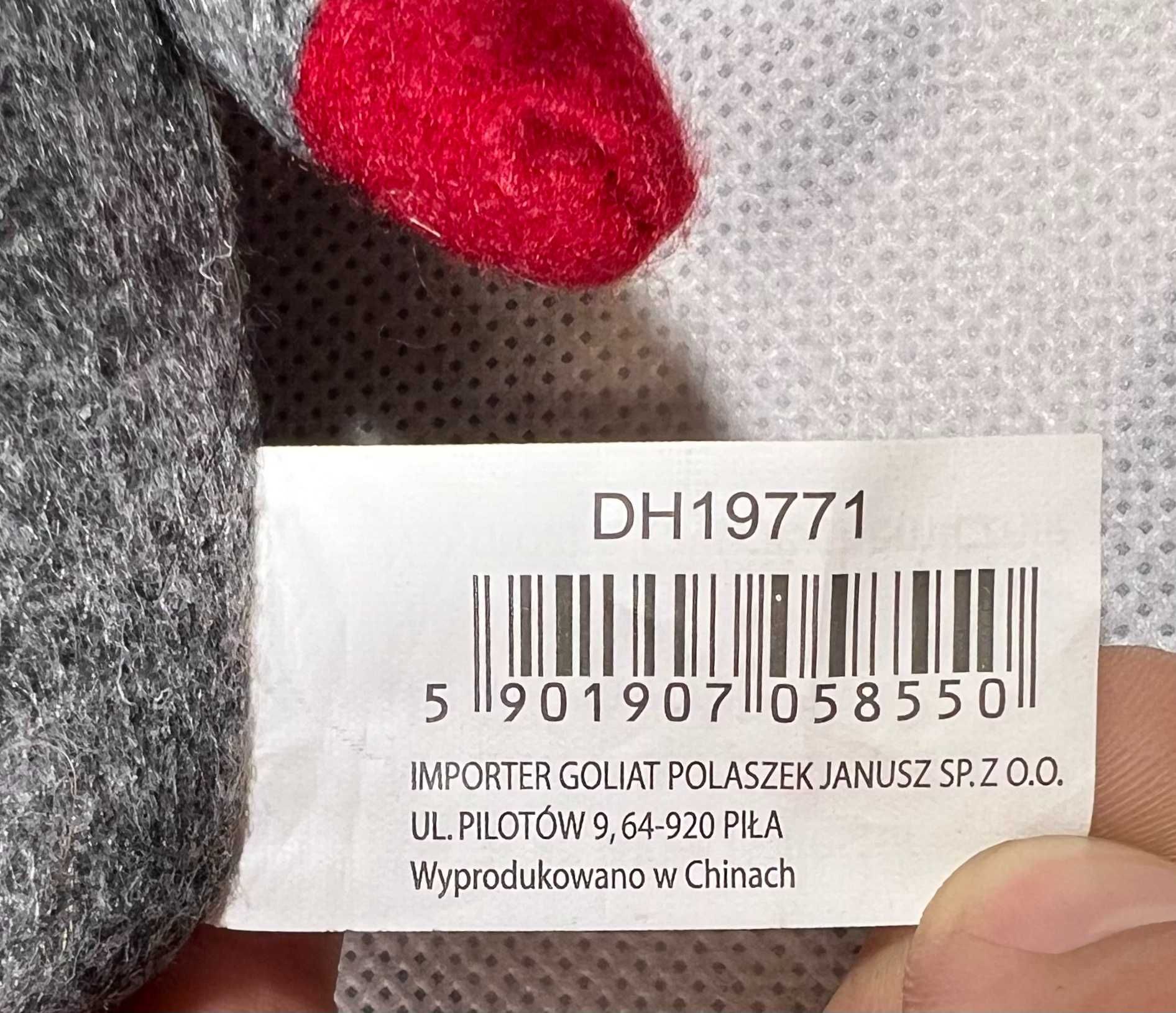 Krasnal Świąteczny 21 cm z Łopatką Goliat Polaszek Nowy z Metką