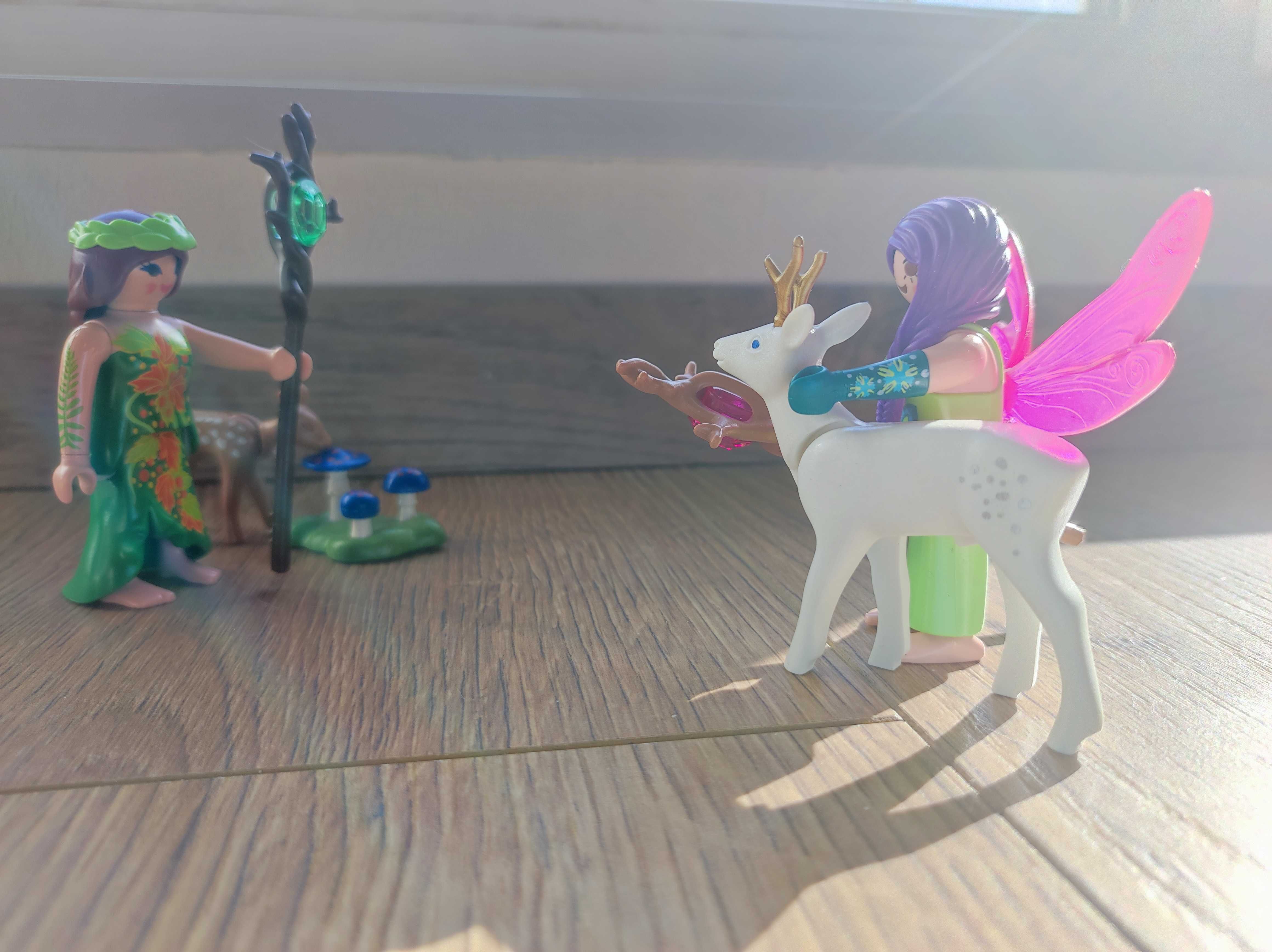 PLAYMOBILE zestaw - wróżki i magiczne zwierzątka