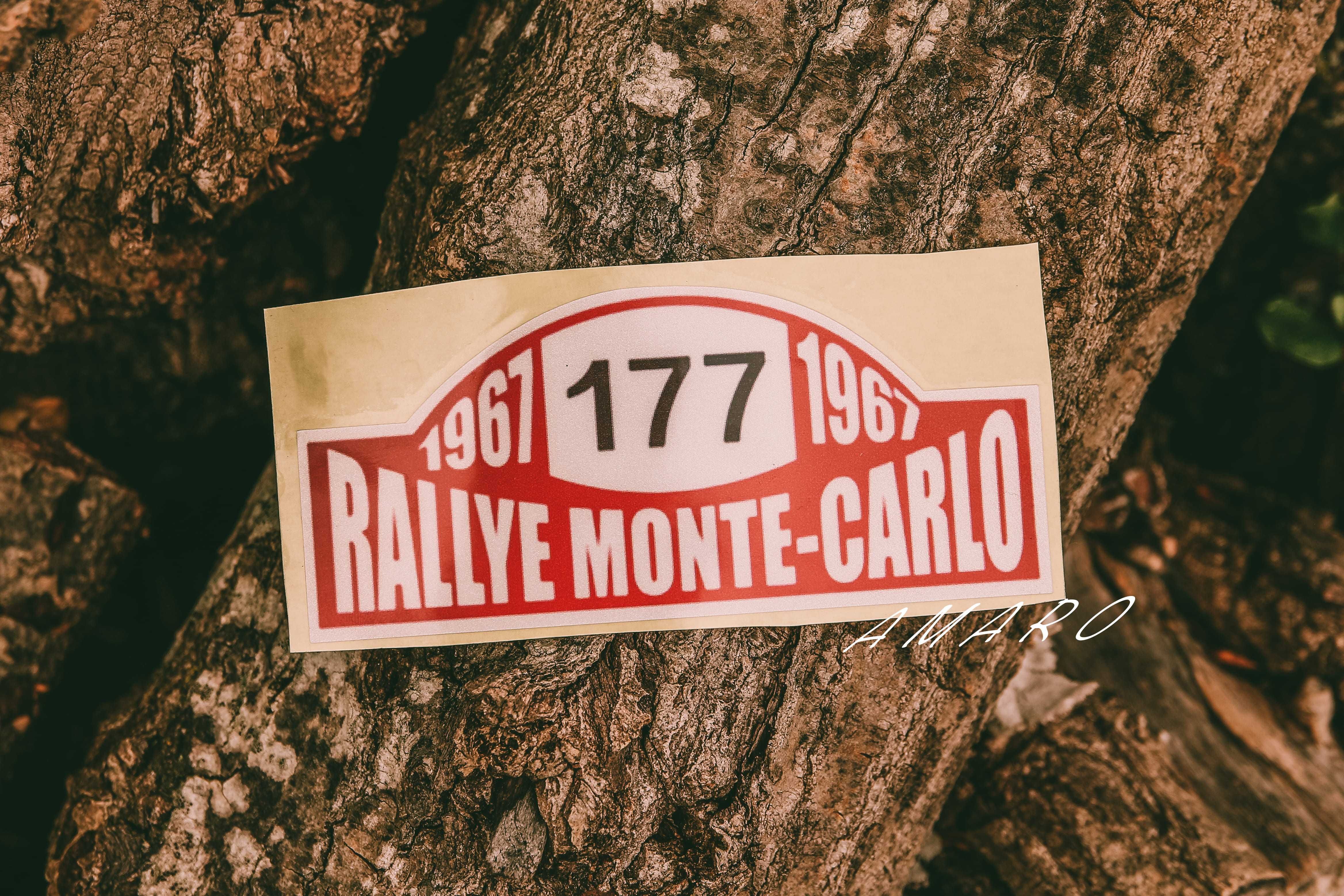 Autocolante Rallye Monte Carlo 1967 para Carro | NOVO