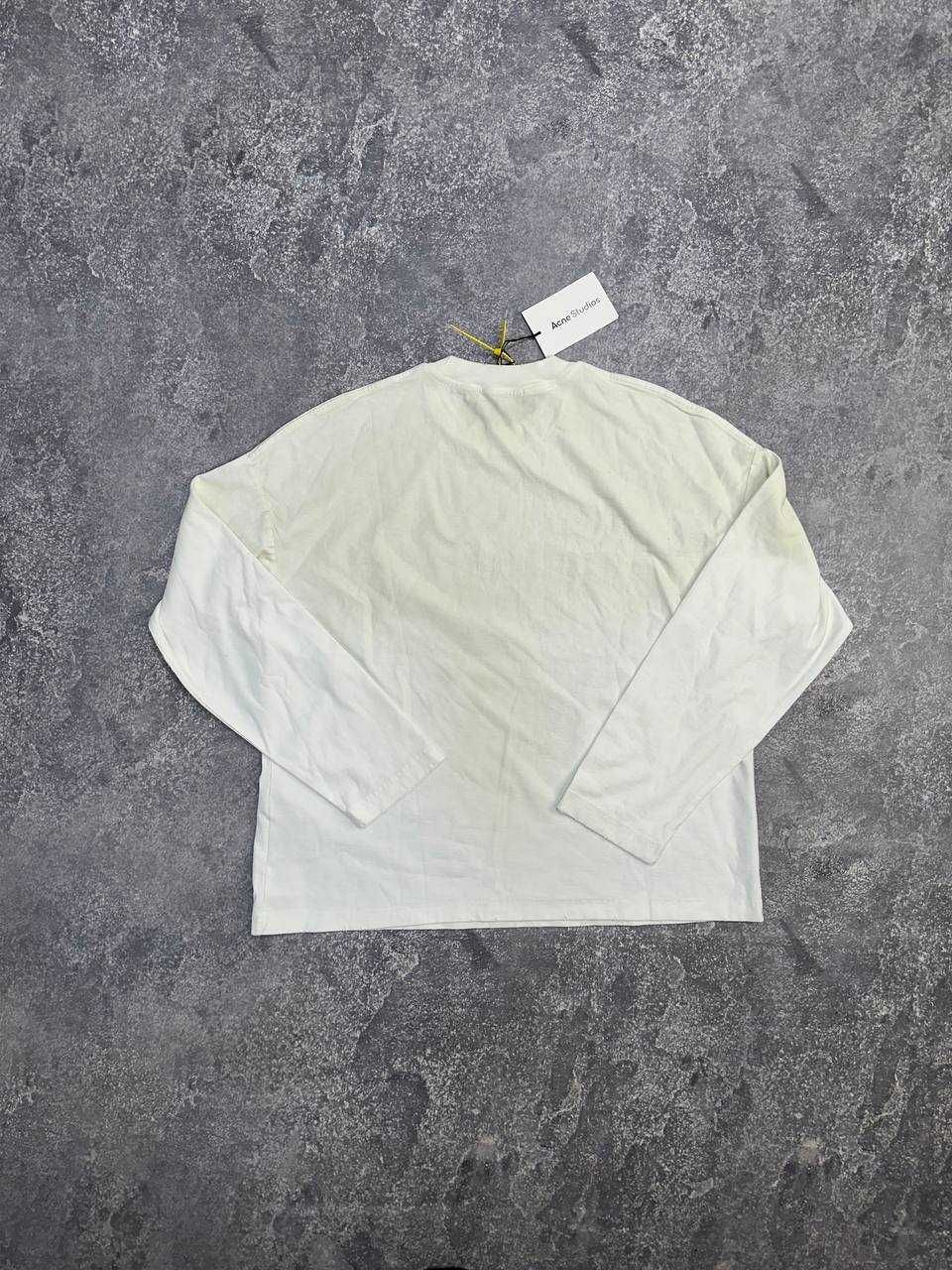 Acne Studios STOCKHOLM 1996 лонгслів лонгслив футболка  белая S M