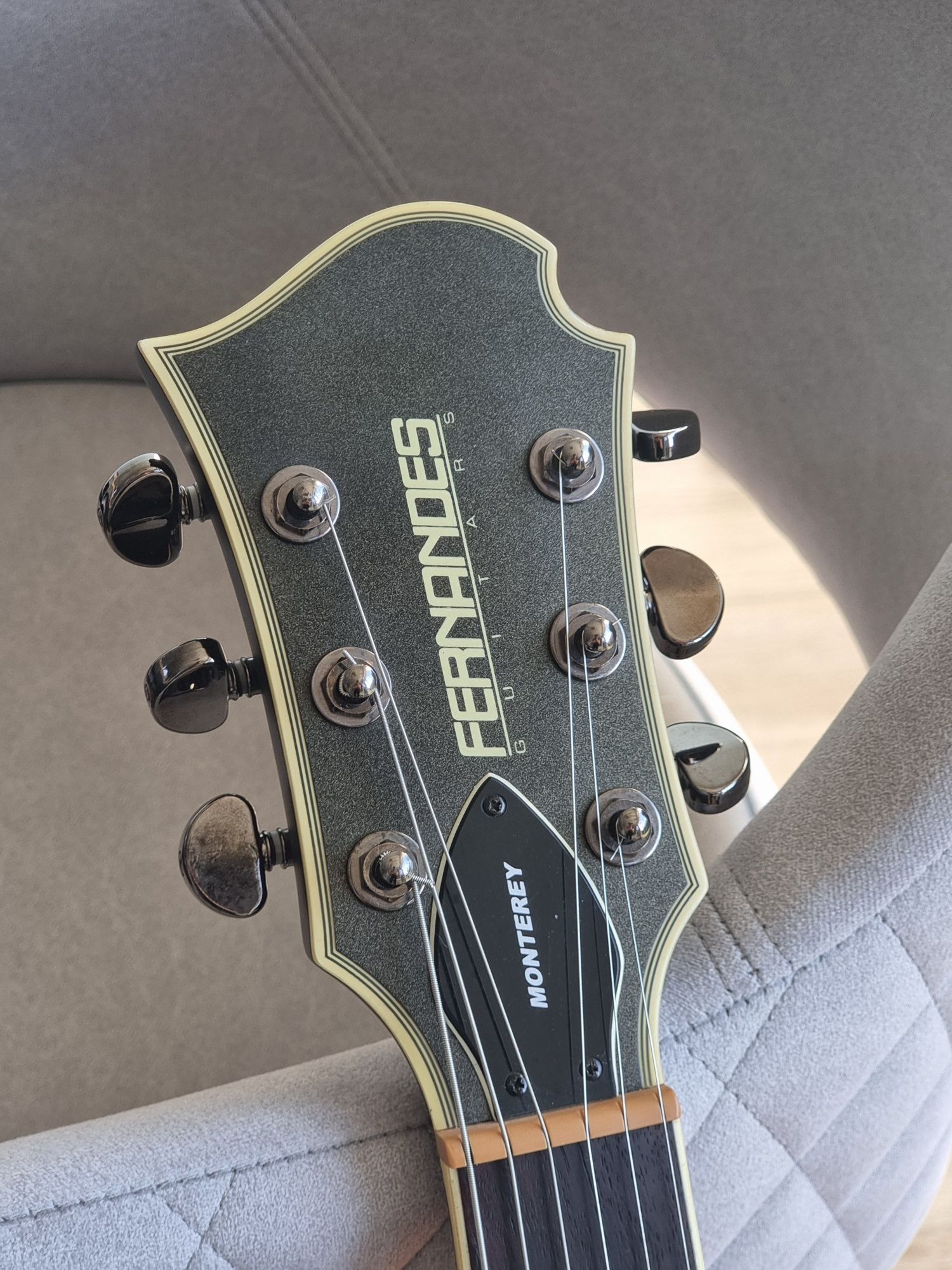 Fernandes Monterey Elite gitara Seymour Duncan Gotoh pokrowiec