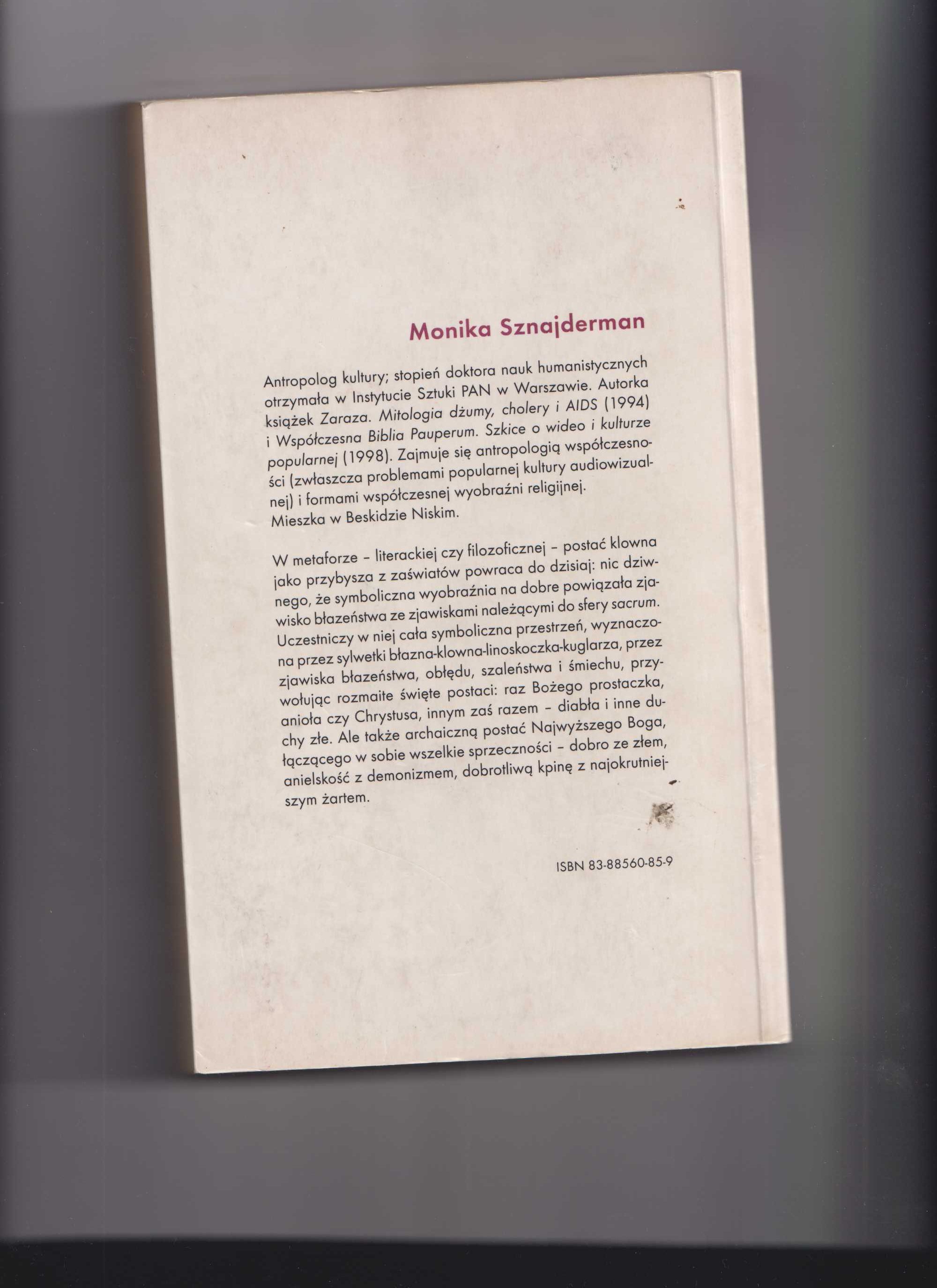 Błazen. Maski i metafory - Monika Sznajderman