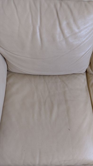 Sofá em pele genuína, da Divani & Divani