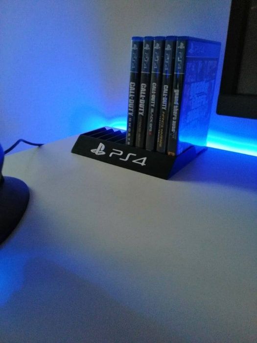 Playstation 2, 3, 4, 5 - suporte de arrumação jogos