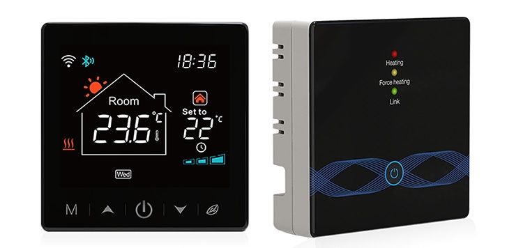 Термостати терморегулятори для котла та теплої підлоги