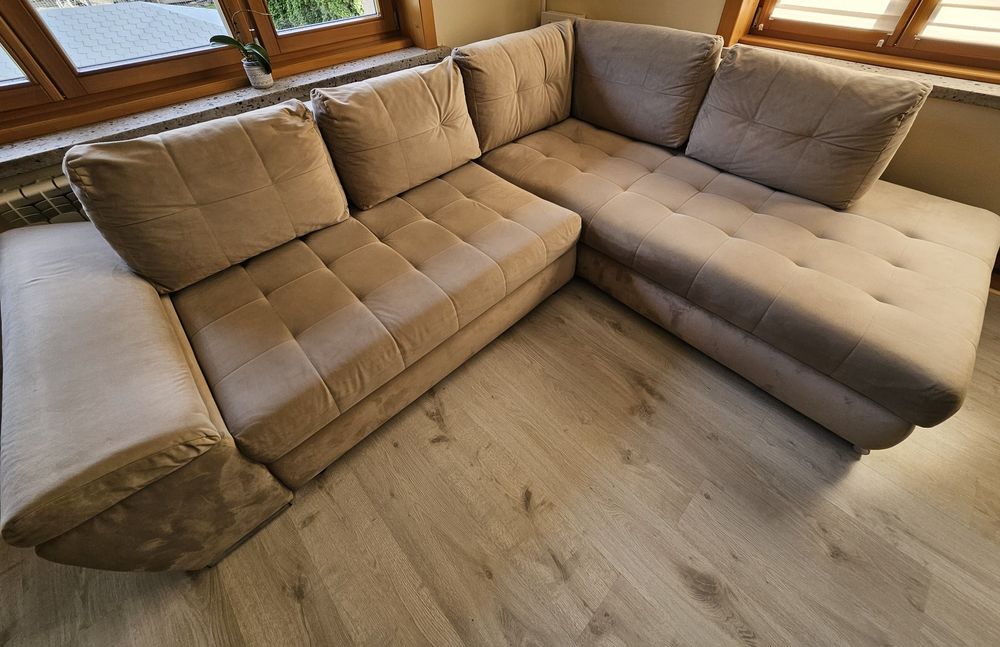 Narożnik z funkcją spania