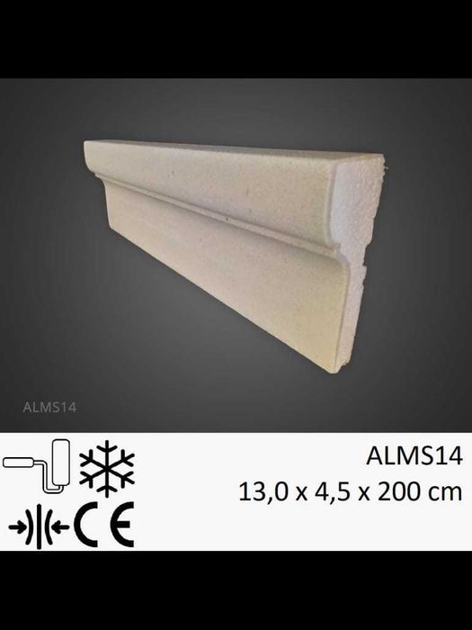 Bonie gzymsy sztukaterie listwy elewacyjne karniszowe sufitowe  ledowe