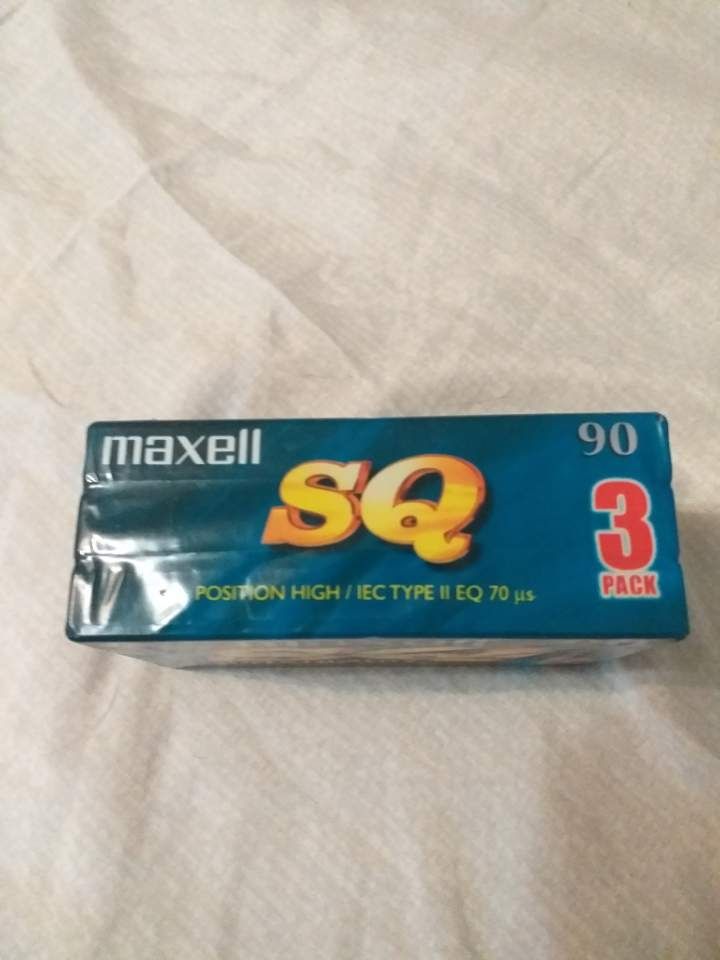 Kasety magnetofonowe 3 pak Maxwell Type II 90