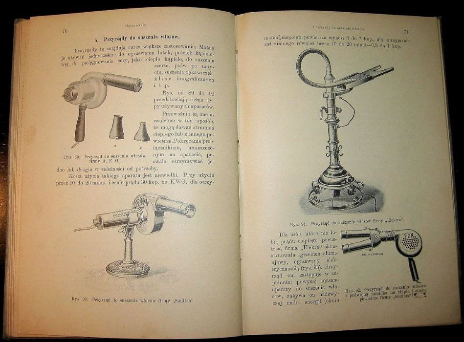 Królestwo Polskie 1912 !, Elektryczność w zastosow. do gosp. domowego