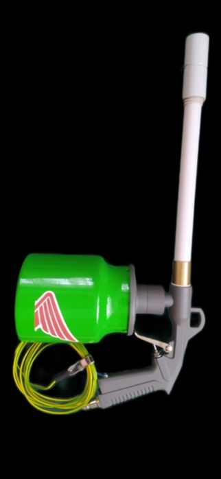 Пистолет распылитель, трибостатический, порошковой покраски