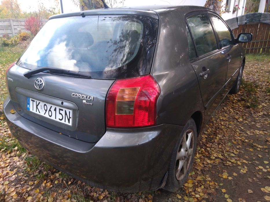 REZERWACJA Toyota Corolla 2003 1.6Zarejestrowany Anglik Sprawny.