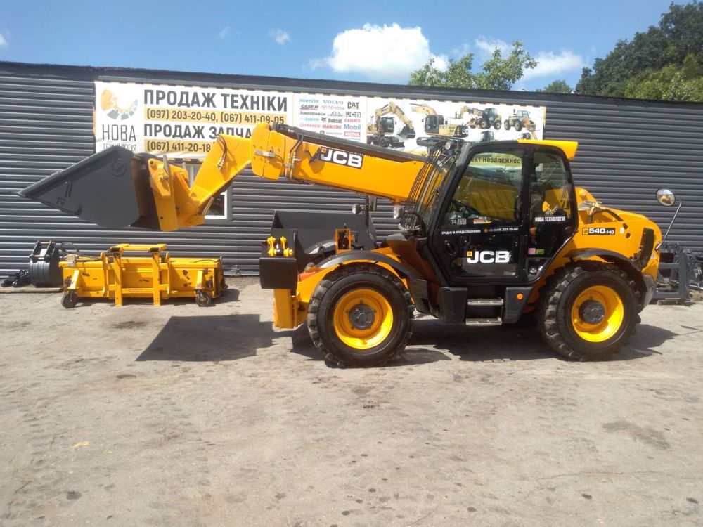 Телескопічний навантажувач (погрузчик) jcb 540-140