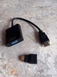 Adapter, przejściówka  PC-HDMI