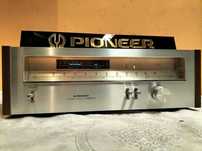 Unikat Vintage! Tuner radiowy PIONEER TX-6800 Blue Line Drewno! Wyślę!