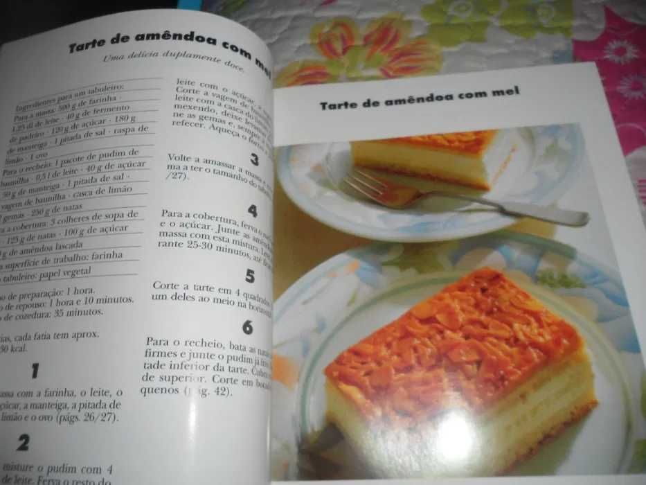 Livro Culinária "Docinho e Gostosinho " do Círculo de Leitores
